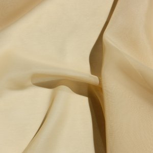 Egyszínű voile fényáteresztő függöny 290 cm magas, barna színű