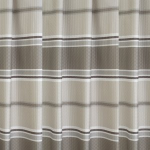 Szövött jacquard dekor függöny, barna színű