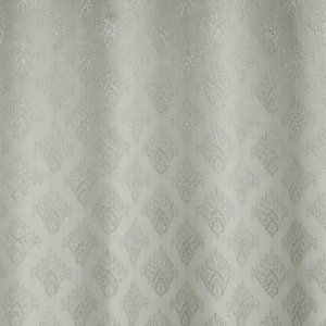 Geometriai mintás jacquard dekor függöny, homok színű
