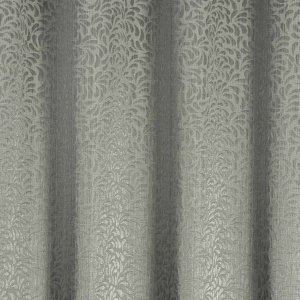 Geometriai mintás jacquard dekor függöny, barna színű