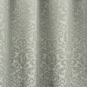 Geometriai mintás jacquard dekor függöny, homok színű