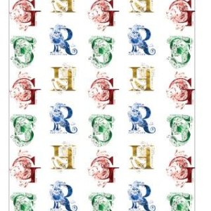 Harry Potter Initials gumis lepedő 90x200 cm