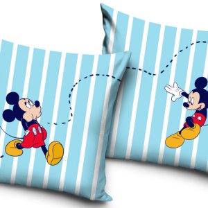 Disney Mickey Stripe & Smile párna, díszpárna 40x40 cm