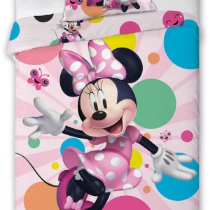 Disney Minnie Dotted ágyneműhuzat 140×200cm, 70×90 cm