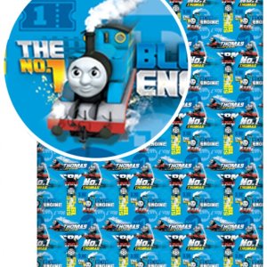 Thomas és barátai Blue Engine gumis Lepedő 90x200 cm