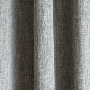 Dim out, minta nélküli dekor függöny, két oldalas, szürke színű