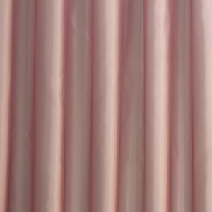 Fényes, színes, fényáteresztő organza függöny, 300 cm, rózsaszín