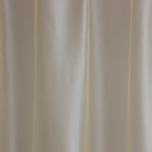 Fényes, színes, fényáteresztő organza függöny, 300 cm, bézs