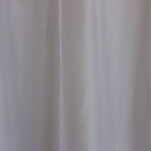 Fényes, színes, fényáteresztő organza függöny, 300 cm, szürke