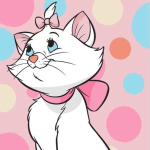 Disney Marie cica Bubble fürdőlepedő, strand törölköző 70x140cm