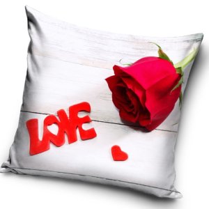 Love , Szerelem párnahuzat 40*40 cm