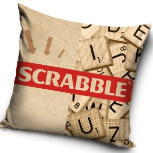 Scrabble Board Game párnahuzat 40x40 cm