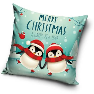 Merry Christmas, Karácsonyi párnahuzat 40*40 cm
