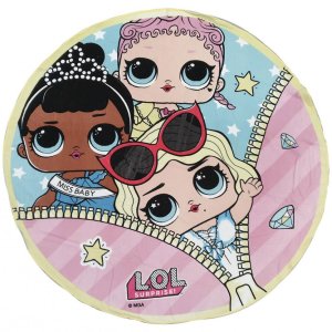 LOL Surprise Diamond forma fürdőlepedő, strand törölköző 130 cm (Fast Dry)