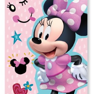 Disney Minnie Smile fürdőlepedő, strand törölköző 70x137 cm (Fast Dry)