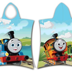 Thomas és barátai Nature törölköző poncsó 50x115 cm