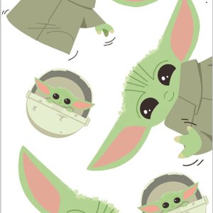 Star Wars Baby Yoda fürdőlepedő, strand törölköző 70x140cm