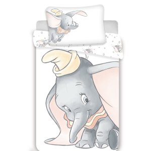 Disney Dumbo Grey gyerek, ovis ágyneműhuzat 100×135cm, 40×60 cm