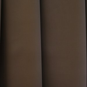 Dim out, minta nélküli dekor függöny, két oldalas, barna színű
