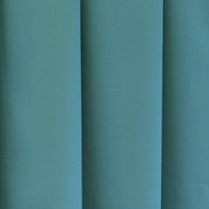 Dim out, minta nélküli dekor függöny, két oldalas, kék színű