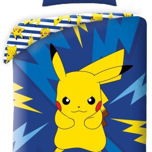 Pokémon Pika-Power ágyneműhuzat 140×200cm, 70×90 cm