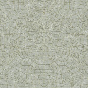 ETEREA PÓKHÁLÓ MINTÁS panel, 10,00 x 3,00 m, szürke-arany