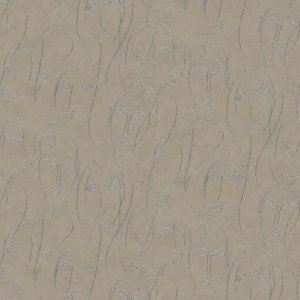 AGATHE VINTAGE ARCOK Tapéta (0,53 m x 10,05 m), szürke