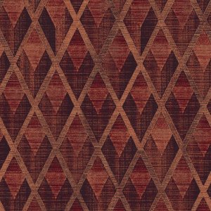 CABINET RETRO ROMBUSZ Tapéta (0,53 m x 10,05 m), vörös