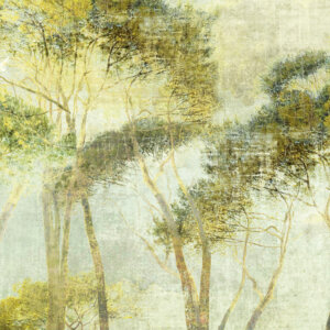 WALL DESIGNS ROMANTIKUS TÁJKÉP Tapéta (1,27m x 3,00m), színes