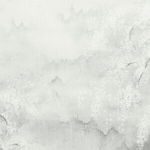 WALL DESIGNS JAPÁN TÁJKÉP Tapéta (1,27m x 3,00m), szürke