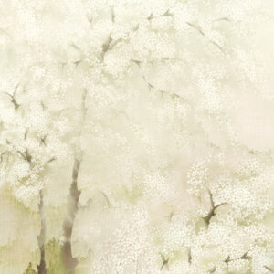 WALL DESIGNS JAPÁN TÁJKÉP Tapéta (1,27m x 3,00m), bézs