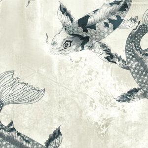 WALL DESIGNS KOI HALAK Tapéta (1,33m x 3,00m), színes