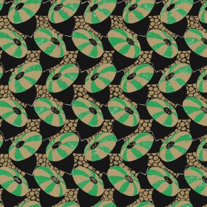 FOLIES RETRO Tapéta (0,70 m x 10,05 m), zöld