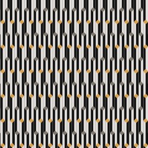 FOLIES RETRO OBELISZK Tapéta (0,70 m x 10,05 m), arany