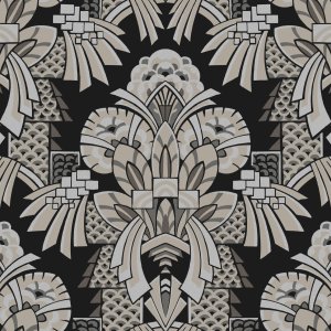 FOLIES VINTAGE MINTÁS Tapéta (0,70 m x 10,05 m), szürke