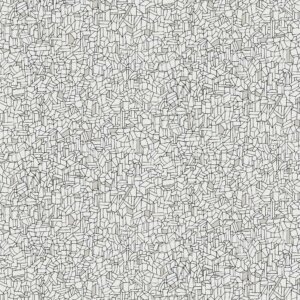 GOJA RETRO MOZAIK Tapéta (0,53 m x 10,05 m), fekete