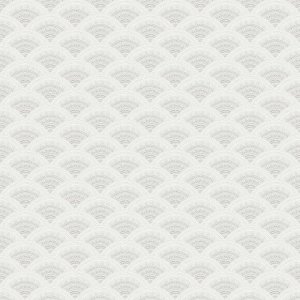 BAHIA MANDALA Tapéta (0,53 m x 10,05 m), fehér