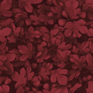 KENT VINTAGE LEVELEK Tapéta (0,53 m x 10,05 m), vörös