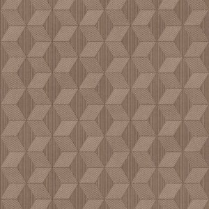 ORBITAL RETRO KOCKÁS Tapéta (0,53 m x 10,05 m), vörös
