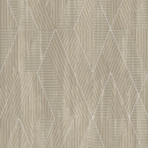 PRISMA RETRO ROMBUSZ Tapéta (0,53 m x 10,05 m), bézs