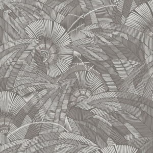 TRIBUTE VINTAGE VIRÁGOK Tapéta (0,53 m x 10,05 m), szürke