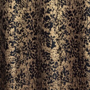 Mintás szatén bársony dekor függöny anyag, arany színű