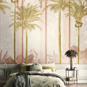 WALL DESIGNS OMBRE Tapéta (1,27 m x 3,00 m), zöld