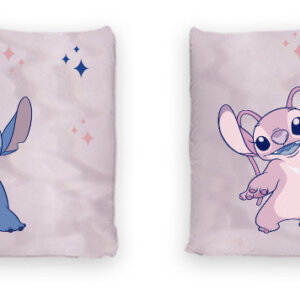 Disney Lilo és Stitch, A csillagkutya Pink párna, díszpárna 40x40 cm