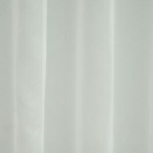 Lángálló, egyszínű voile, 300 cm magas függöny fehér színű