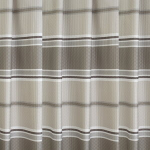 Szövött jacquard dekor függöny, barna színű