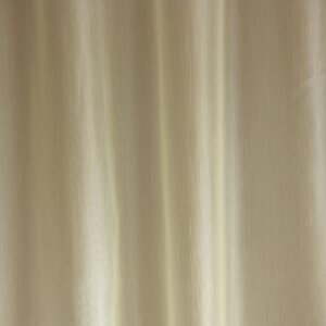 Színes, sable, fényáteresztő függöny, 300 cm, arany