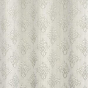 Geometriai mintás jacquard dekor függöny, ekrü színű