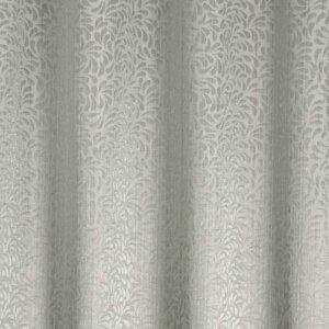 Geometriai mintás jacquard dekor függöny, homok színű