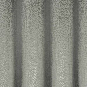 Geometriai mintás jacquard dekor függöny, barna színű